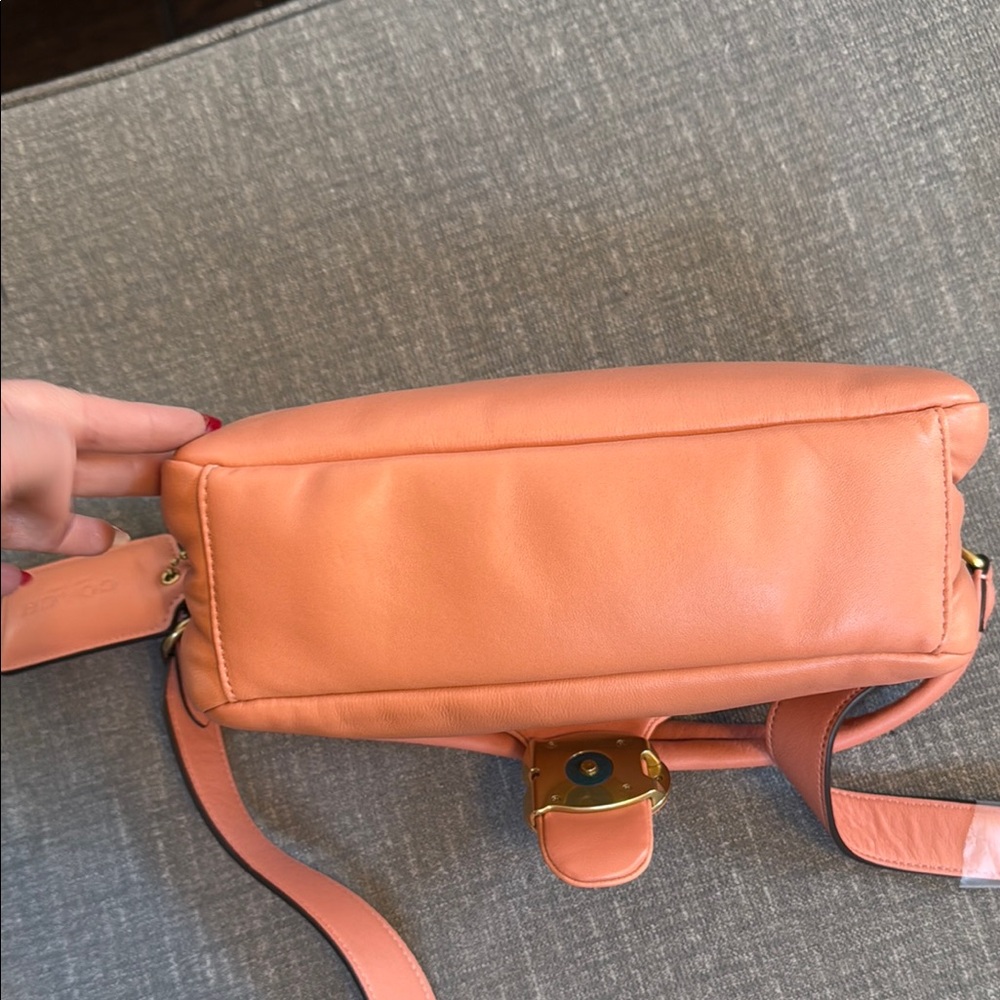 Coach Women's Pillow Tabby Shoulder Bag and Slim Trifold Wallet-Light Coral - Picture 15 of 16